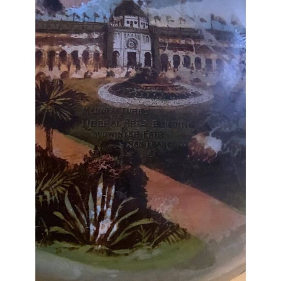 Vintage Paperweight Midwinter Fair 1894 San Francisco ANTIQUE - Picture 2 of 10